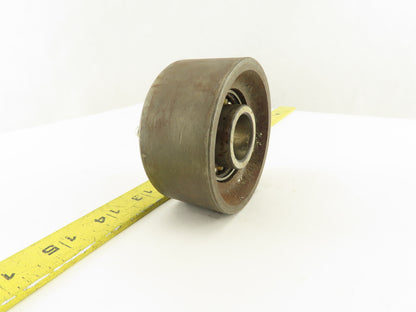 3-1/8" OD x 1-1/2" Wide Steel Roller 24mm Bore Lot Of 2