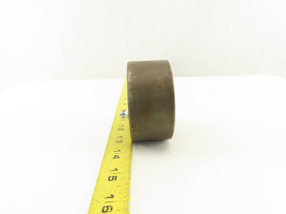 3-1/8" OD x 1-1/2" Wide Steel Roller 24mm Bore Lot Of 2