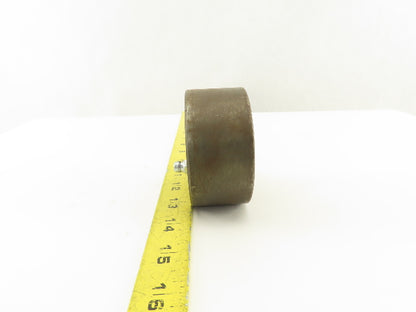 3-1/8" OD x 1-1/2" Wide Steel Roller 24mm Bore Lot Of 2
