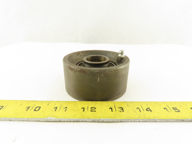 3-1/8" OD x 1-1/2" Wide Steel Roller 24mm Bore Lot Of 2