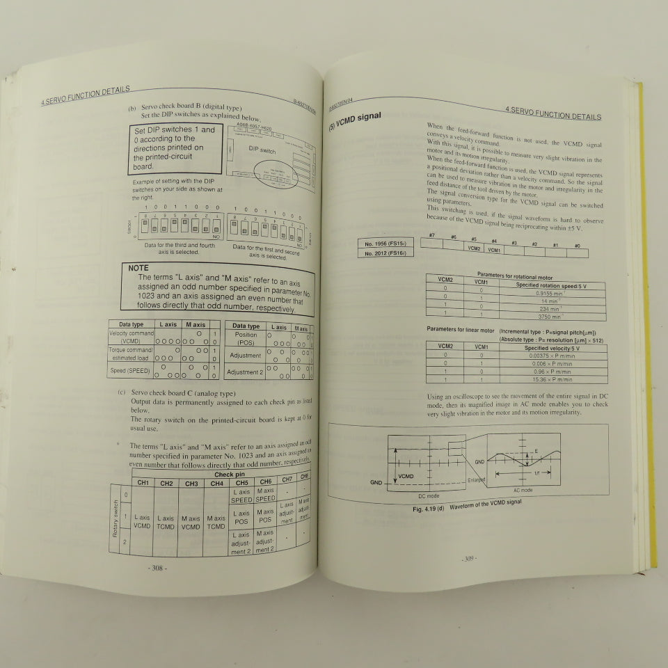 Fanuc B-65270EN/04 AC Spindle ais/ ai/ bis Alpha Beta Series Parameter Manual