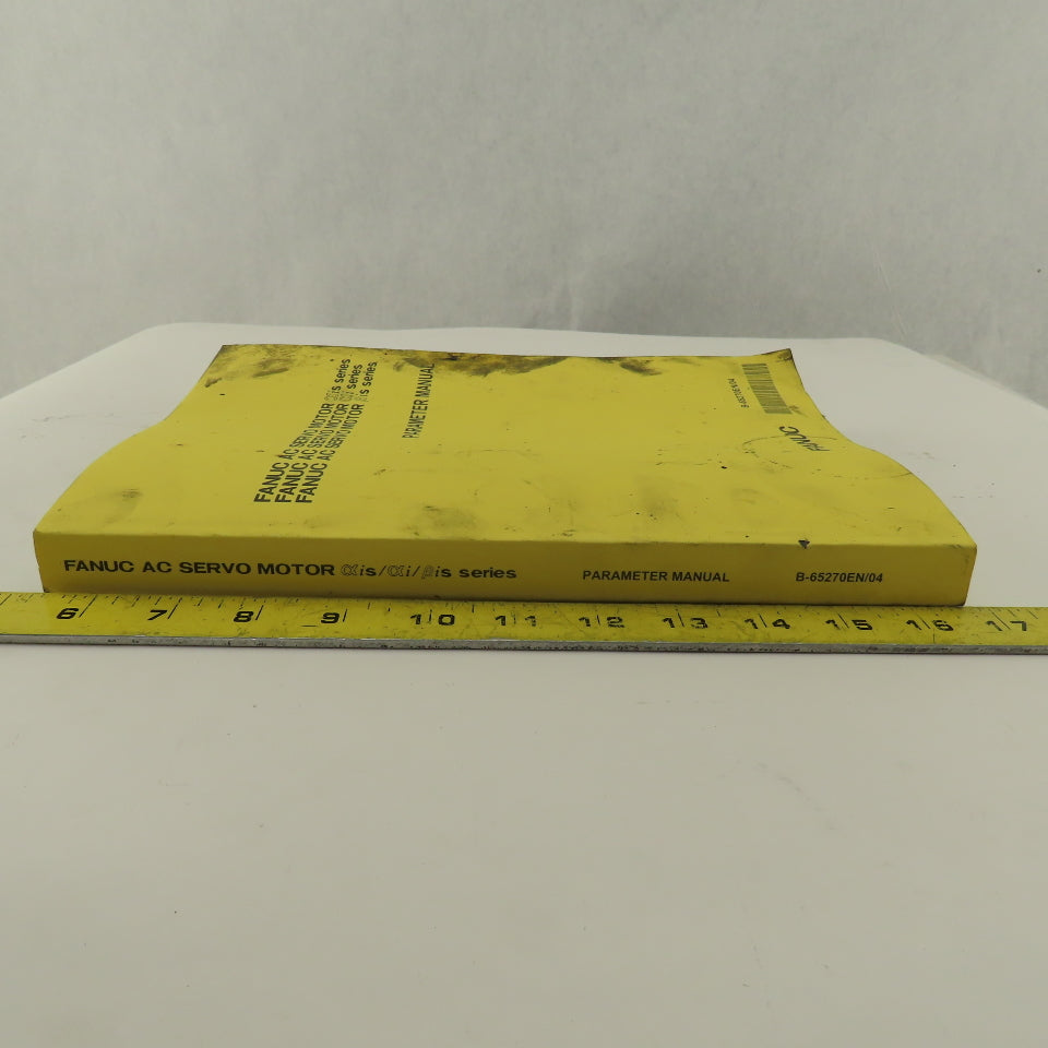 Fanuc B-65270EN/04 AC Spindle ais/ ai/ bis Alpha Beta Series Parameter Manual