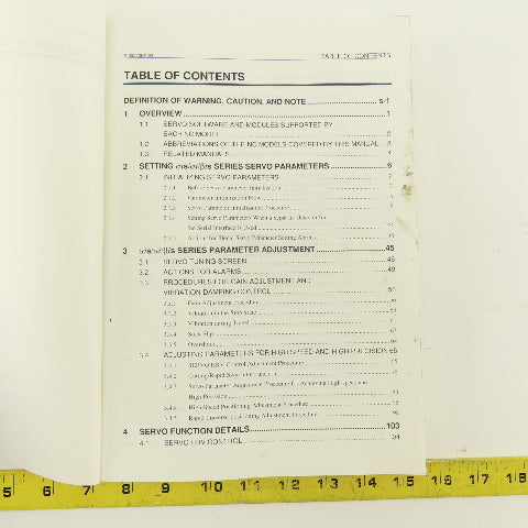 Fanuc B-65270EN/04 AC Spindle ais/ ai/ bis Alpha Beta Series Parameter Manual