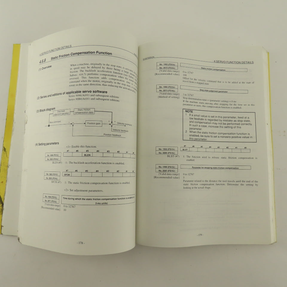 Fanuc B-65270EN/04 AC Spindle ais/ ai/ bis Alpha Beta Series Parameter Manual