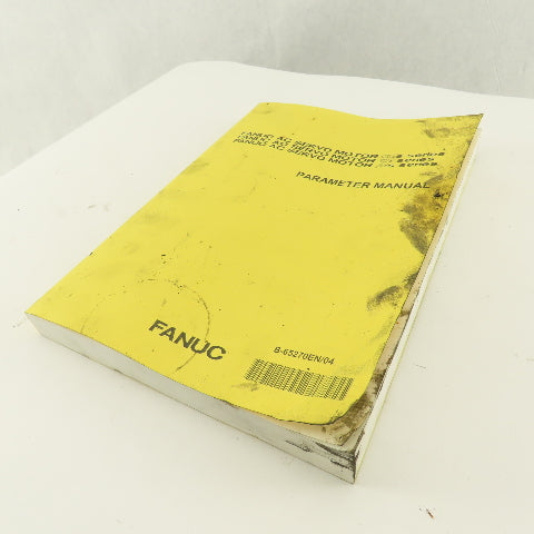 Fanuc B-65270EN/04 AC Spindle ais/ ai/ bis Alpha Beta Series Parameter Manual