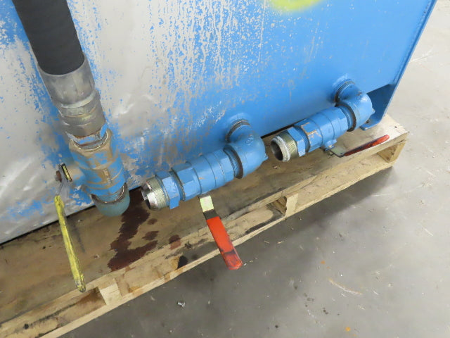 5Hp 300 Gallon Hydraulic Power Unit W/Parker PFVH25A12R1FV1 Pump 230/460V 3 Ph