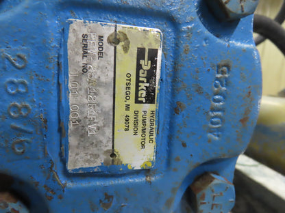 5Hp 300 Gallon Hydraulic Power Unit W/Parker PFVH25A12R1FV1 Pump 230/460V 3 Ph