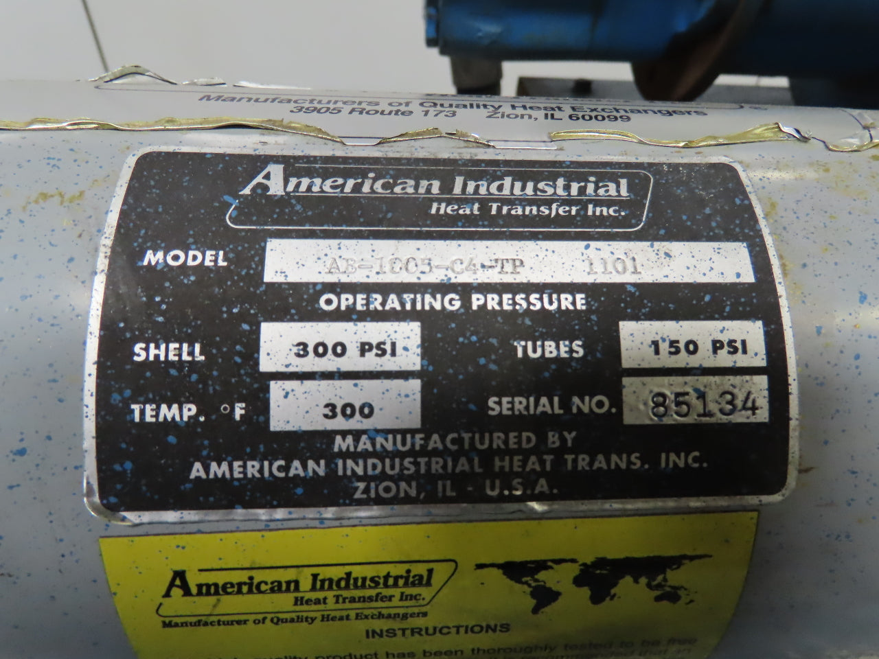 5Hp 300 Gallon Hydraulic Power Unit W/Parker PFVH25A12R1FV1 Pump 230/460V 3 Ph