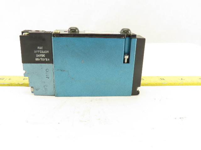 MAC 92B-AAF-000-DM-DFFP-1DM 2 Way Single Solenoid Pneumatic Valve 24VDC Coil