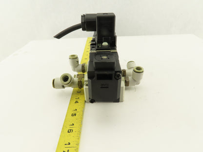 SMC VS7-6-FJG-D-3Z 5/3 Position Exhaust Center Valve Sub Base 24VDC