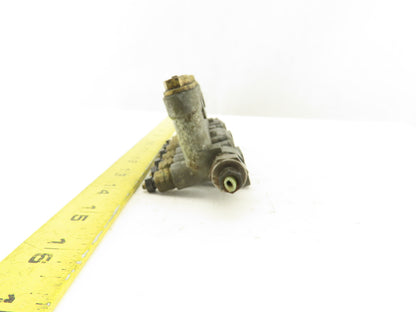 Vogel 6 Port Piston Lubricator Manifold