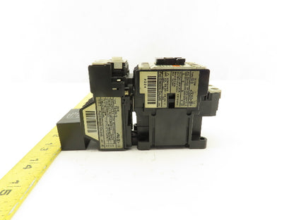 Fuji SC-0 TR-ON/3 600V 5Hp Magnetic Contactor 2.2-3.4 Trip Range 110V Coil