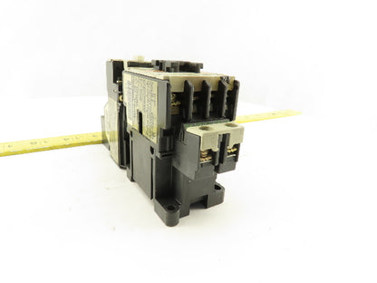 Fuji SC-0 TR-ON/3 600V 5Hp Magnetic Contactor 2.2-3.4 Trip Range 110V Coil
