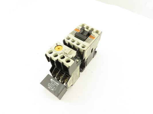 Fuji SC-0 TR-ON/3 600V 5Hp Magnetic Contactor 2.2-3.4 Trip Range 110V Coil