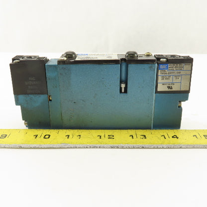 MAC 92B-EAF-000-DM-DFFP-1DM 3 Position Closed Center Solenoid Air Valve 24VDC
