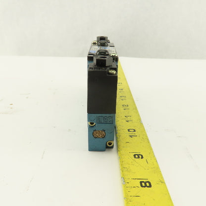 MAC 92B-FAF-000-DM-DFFP-2DM 3 Position Closed Center Solenoid Air Valve 24VDC