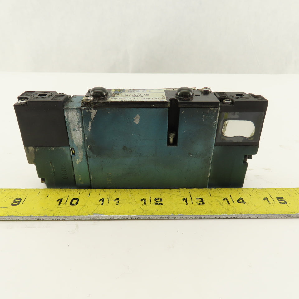 MAC 92B-FAF-000-DM-DFFP-1DM 3 Position Exhaust Center Solenoid Valve 24VDC
