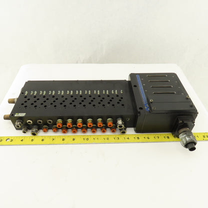 MAC 11 Channel Pneumatic Logic Circuit Bar For 92B Series Valves