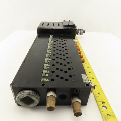 MAC 11 Channel Pneumatic Logic Circuit Bar For 92B Series Valves