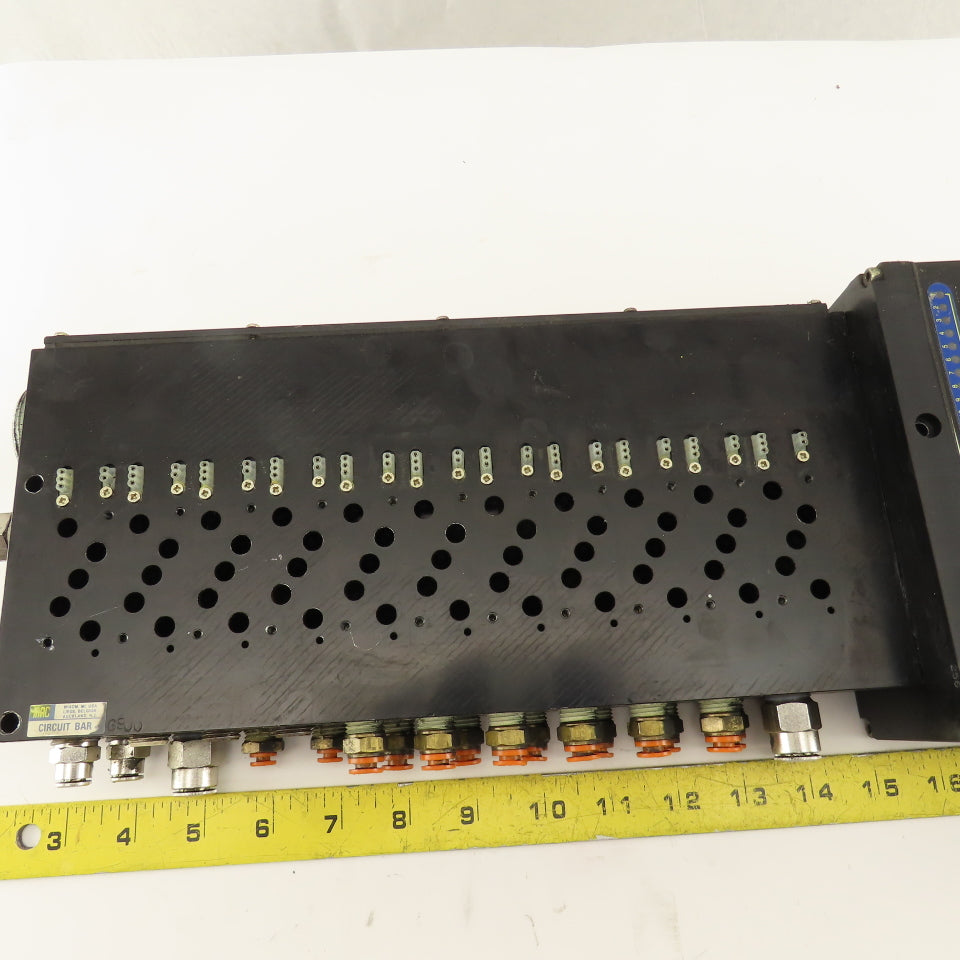 MAC 11 Channel Pneumatic Logic Circuit Bar For 92B Series Valves