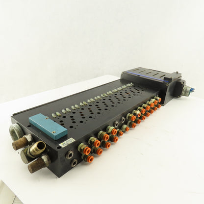 MAC 13 Channel Pneumatic Logic Circuit Bar For 92B Series Valves