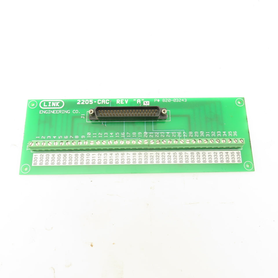 Link Engineering 2205-CAC 820-03243 36 Pin Ribbon Cable Interface Board