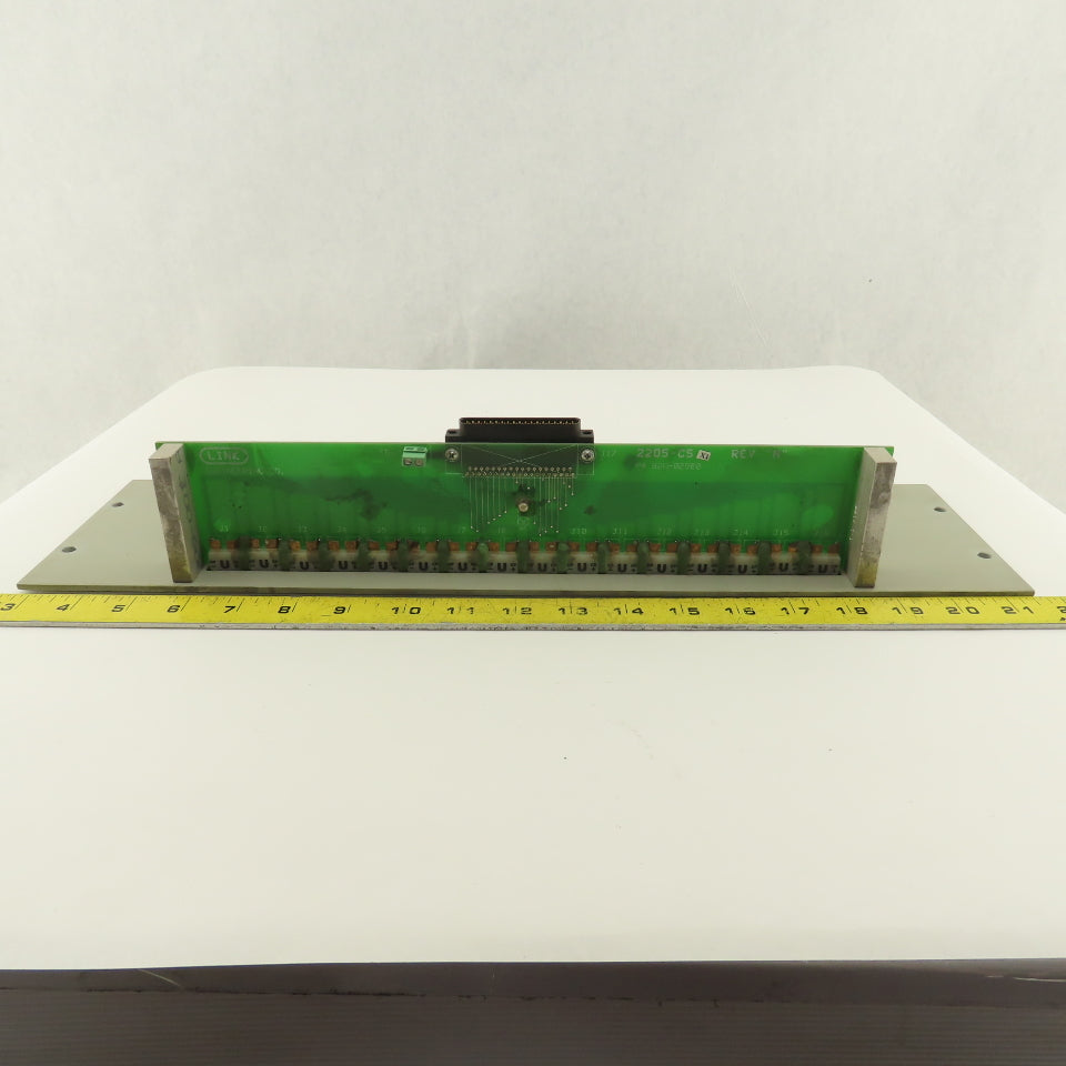 Link Engineering 2205-C5 Rev. A Temperature Input Monitor CNC Lathe