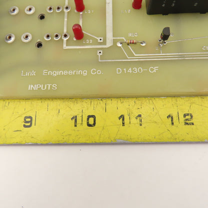 Link Engineering D-1430-CF Input Output I/O Circuit Board