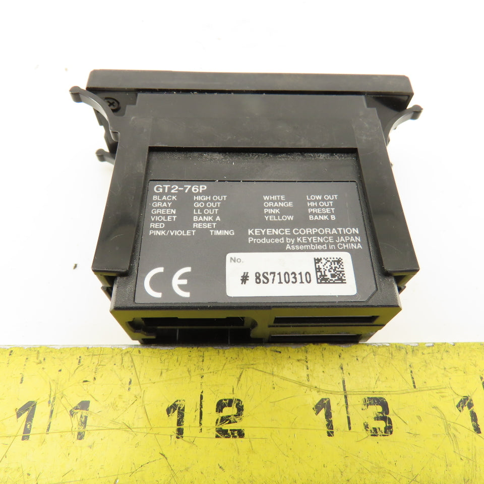 Keyence GT2-76P Panel Mount Amplifier PNP Unit 10-30VDC