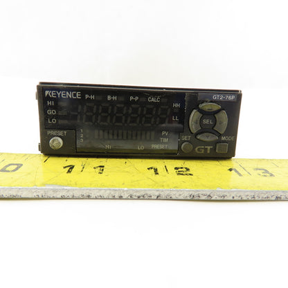 Keyence GT2-76P Panel Mount Amplifier PNP Unit 10-30VDC