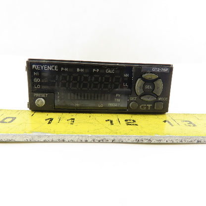 Keyence GT2-76P Panel Mount Amplifier PNP Unit 10-30VDC