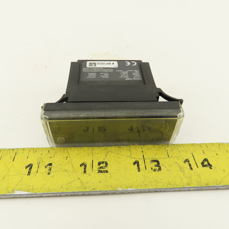Keyence GT2-76P Panel Mount Amplifier PNP Unit 10-30VDC