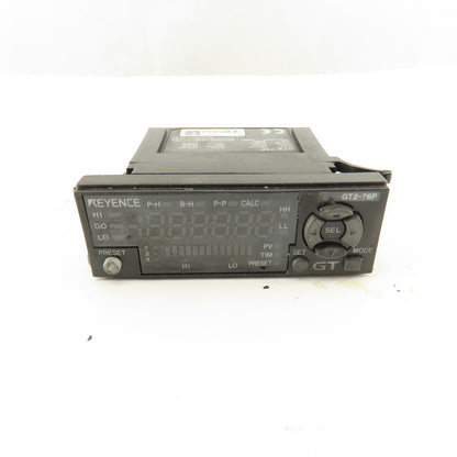 Keyence GT2-76P Panel Mount Amplifier PNP Unit 10-30VDC