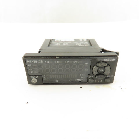 Keyence GT2-76P Panel Mount Amplifier PNP Unit 10-30VDC