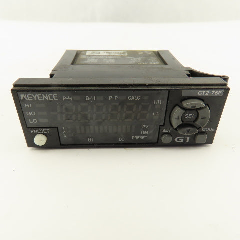 Keyence GT2-76P Panel Mount Amplifier PNP Unit 10-30VDC