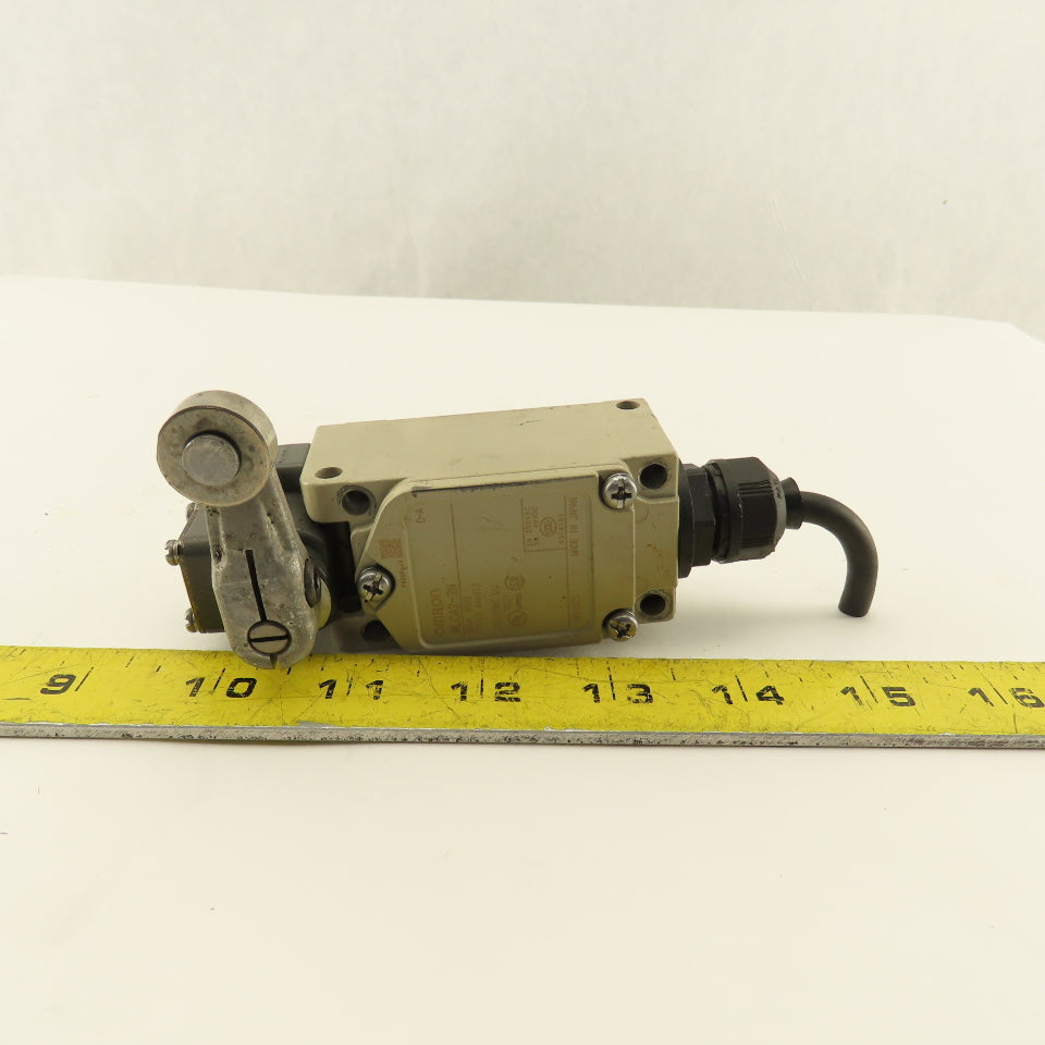 Omron WLCA2-2N 600V Rocker Arm Cam Lever Limit Switch