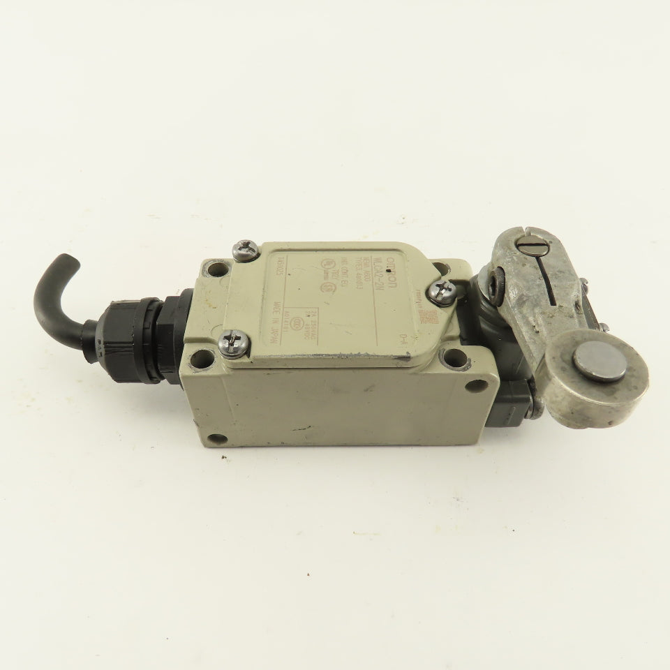 Omron WLCA2-2N 600V Rocker Arm Cam Lever Limit Switch
