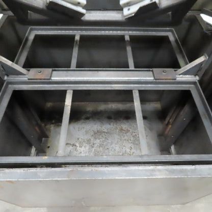 235 Gal Carbon Steel Tank Rotating Fixture Parts Dip/Wash/Test 44-1/2"x36"x34"