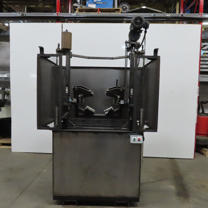 235 Gal Carbon Steel Tank Rotating Fixture Parts Dip/Wash/Test 44-1/2"x36"x34"