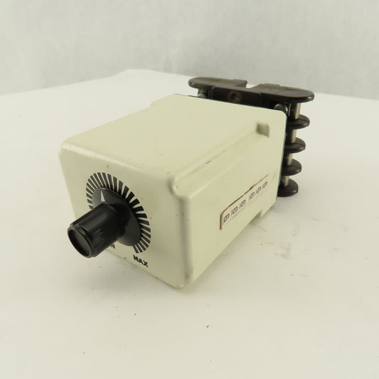 Square D Class 9050 JCK-14 On Delay Timing Relay 1.2-120 Sec With Socket Base