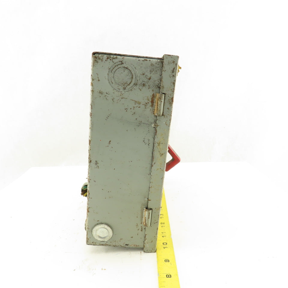 General Electric THN3361 600V 30A Non Fused Safety Disconnect Switch