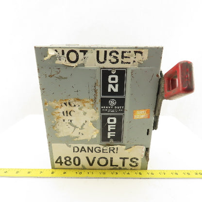 General Electric THN3361 600V 30A Non Fused Safety Disconnect Switch