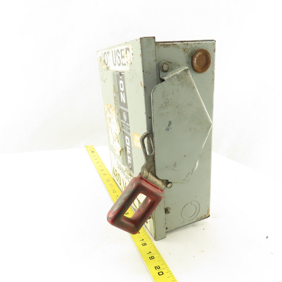 General Electric THN3361 600V 30A Non Fused Safety Disconnect Switch