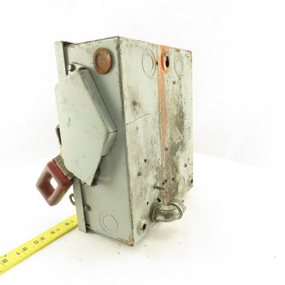 General Electric THN3361 600V 30A Non Fused Safety Disconnect Switch