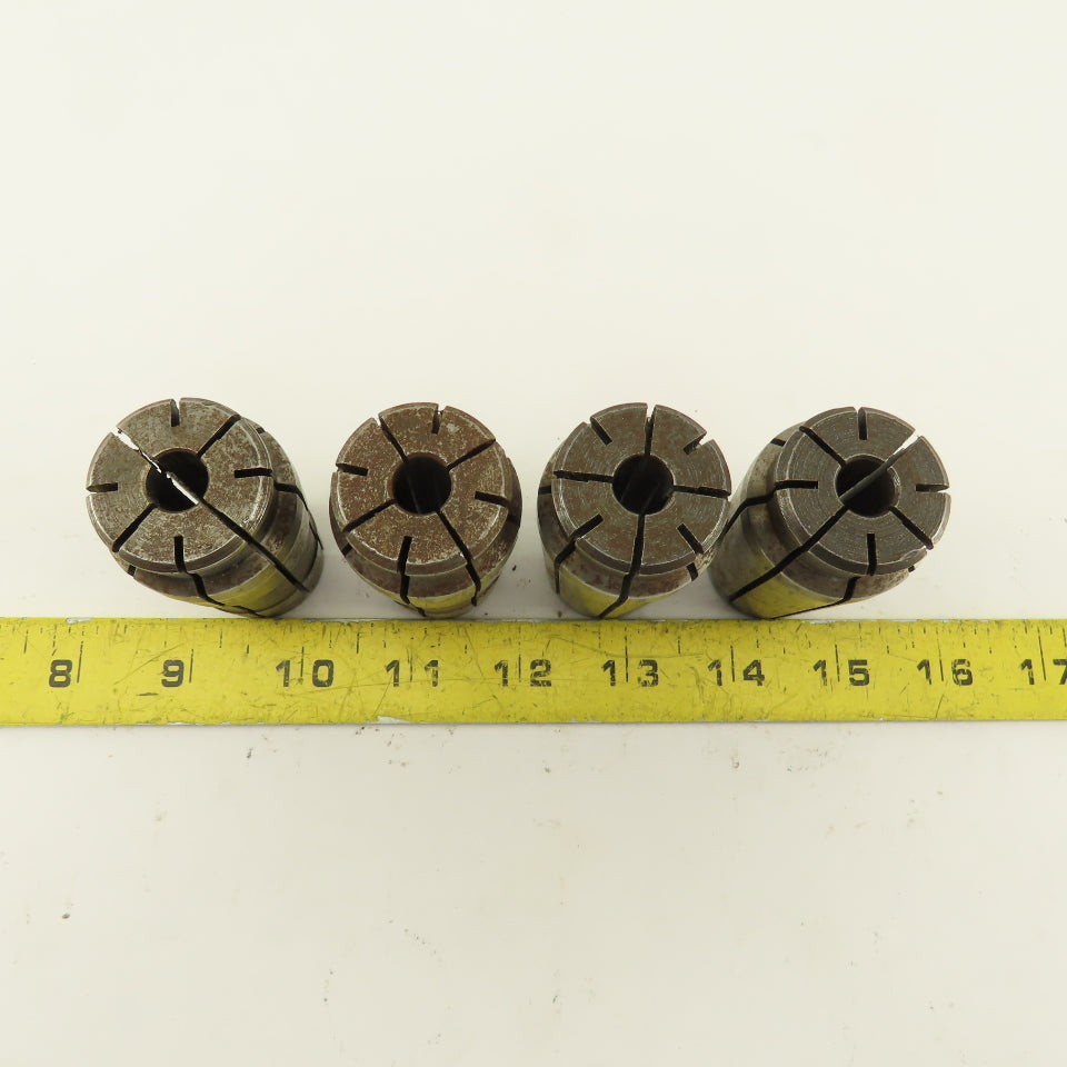 RDF/AF 100 RDF Acura-Flex 100 Collets 7/16" Lot Of 4