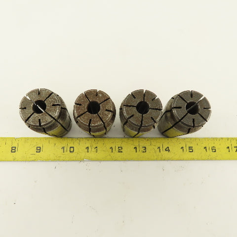 RDF/AF 100 RDF Acura-Flex 100 Collets 7/16" Lot Of 4
