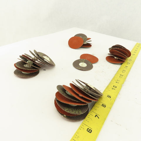 2" T1 Power Lock Style Quick Change Abrasive Disc Lot Of 42