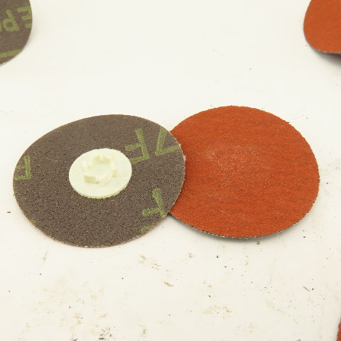 2" T1 Power Lock Style Quick Change Abrasive Disc Lot Of 42