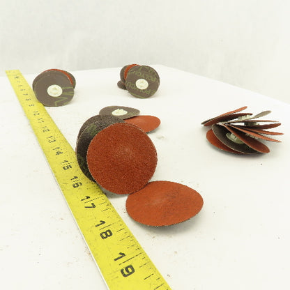2" T1 Power Lock Style Quick Change Abrasive Disc Lot Of 42