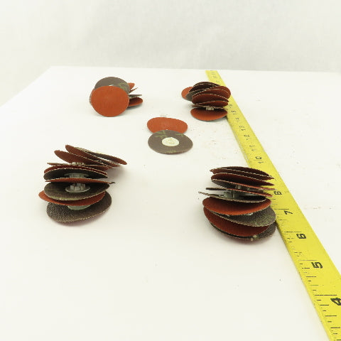2" T1 Power Lock Style Quick Change Abrasive Disc Lot Of 42